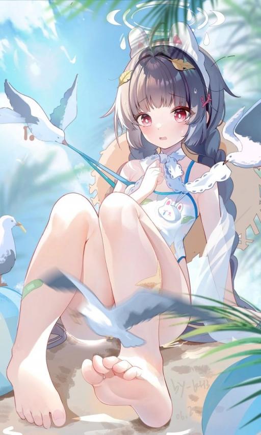 玉足控